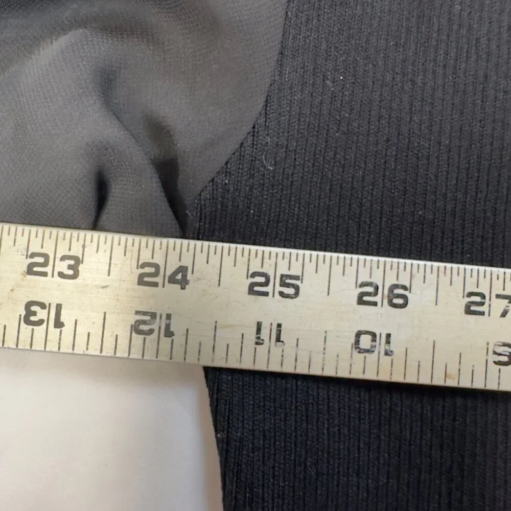 active usa small nwt black shear sleeves - Picture 3 of 6
